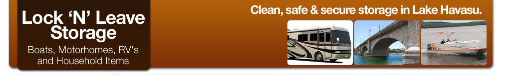 Lake Havasu City RV and Boat Storage